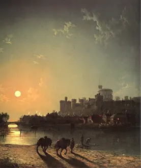 Towering: Windsor Castle by Moonlight