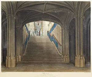 Pynes: Windsor Castle staircase
