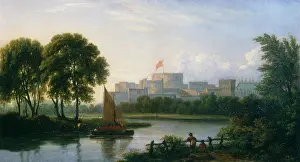 Reinagle: Windsor Castle ' view across the river