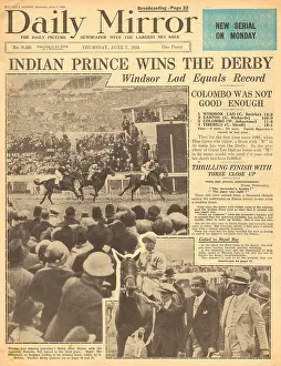 Smirke: Windsor Lad wins the Derby