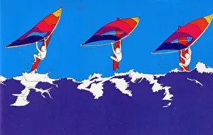 Windsurfing: Windsurfing graphics from the Complete Windsurfing Guide