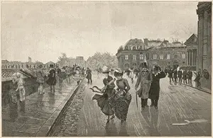 Bouquinistes: WINDY DAY ON THE QUAIS