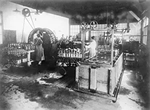 Viniculture: Wine bottling machine, 1928