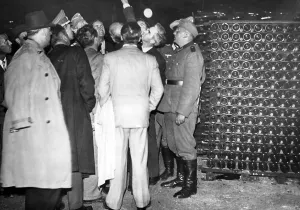 Cellar: Wine cellar in Reims, 1940