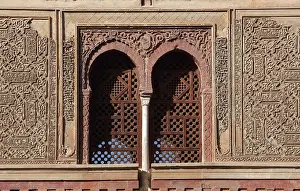 Latticed: Wine Gate, Alhambra, Granada, Andalusia, Spain
