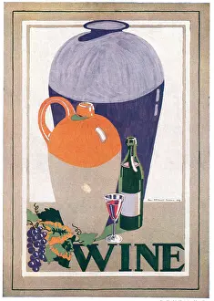 Kauffer: Wine Poster