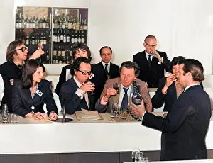 Barnaby (colourised): WINE TASTERS