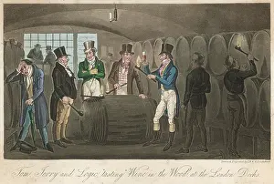 Assessing: WINE TASTING, 1820