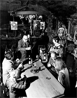 Oberwesel: WINE TASTING 1960S