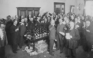 Tasting: Wine tasting in the Bavarian Parliament, 1910
