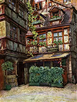 Half Timbered: Wine tavern Sankt Sebaldusklause