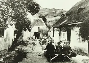 Viticulture: Wine tavern in Sievering