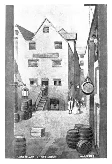 Entry: Winecellar Entry, Belfast in the 1840s