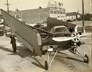 Bertram: Winfield Bertram Kinner with his Kinner monoplane