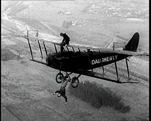 Axel: A Wing Walker Sitting on the Upper Wing Of
