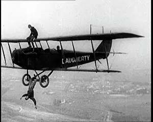 Axel: A Wing Walker Sitting on the Upper Wing Of