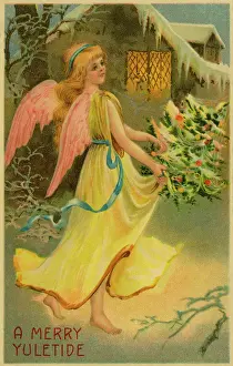 Snowbound: A winged angel