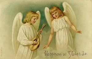Misch: Two winged angels