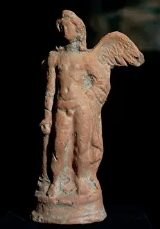 Cherub: Winged cherub. 3rd century BC