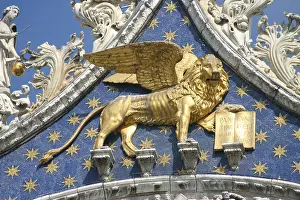 Gospels: WINGED LION OF ST MARK