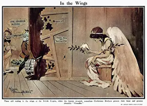 Pastiche: In the Wings by Bruce Bairnsfather