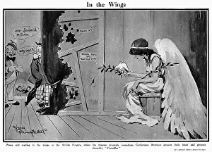 Pastiche: In the Wings by Bruce Bairnsfather