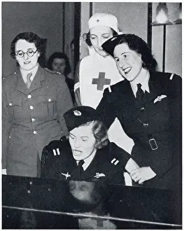 Auxiliary: Winifred Crossley and Pauline Gower