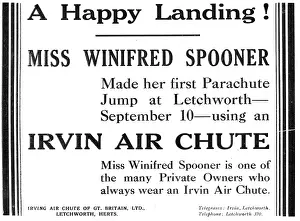 Spooner: Winifred Spooner Chose An Irvin