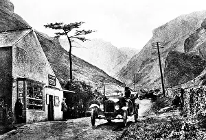 Castleton: The Winnats, Castleton early 1900s