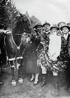 Grossmann: Winner Grossmann and horse