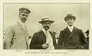 Jarrott: Three winners of the Circuit des Ardennes Race