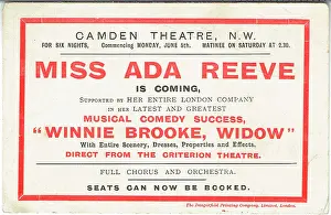 Criterion: Winnie Brooke, Widow