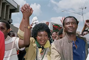 Madikiza: Winnie Mandela at Anti-VAT demonstration
