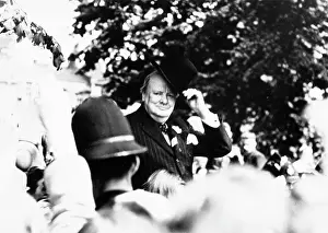 Raising: Winston Churchill