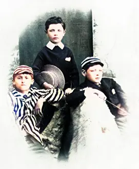 Winston Churchill as a boy
