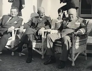 Laniel: Winston Churchill, Joseph Laniel, Dwight D Eisenhower