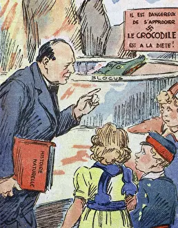 Collaborate: Winston Churchill warns neutrals