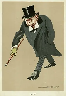 Caricatures: Winston Churchill - World