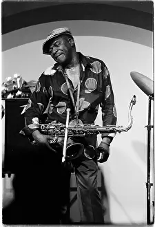 Ngozi: Winston Mankunku Ngozi. Rainbow, Durban 1993 @ Cedric