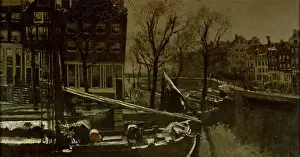 Plein: Winter in Amsterdam