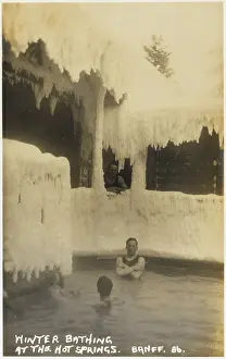 Icicles: Winter Bathing, Banff, Canada