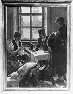 Muenchen: Winter clothing collection for the Eastern Front in Prague