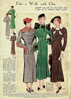 Waistline: Winter fashion 1935