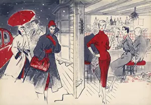 Snug: Winter fashion, 1954