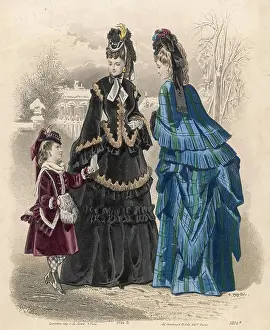 Polonaise: Winter Fashions 1871