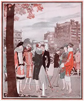 Stoles: Winter fashions 1926