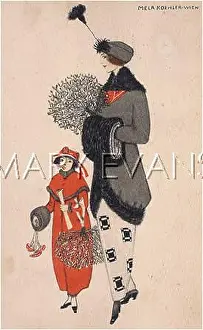Pelisse: WINTER FASHIONS C.1913