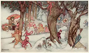 Frolic: Winter Frolic by Arthur Rackham
