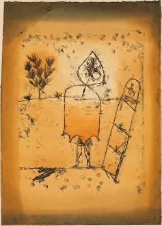Lcgrfa1705: WINTER JOURNEY, by Paul Klee