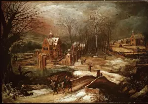 Joos: Winter Landscape with the Flight into Egypt
